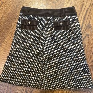 D&G wool\corduroy skirt